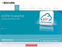 Tablet Screenshot of eofertowanie.pl